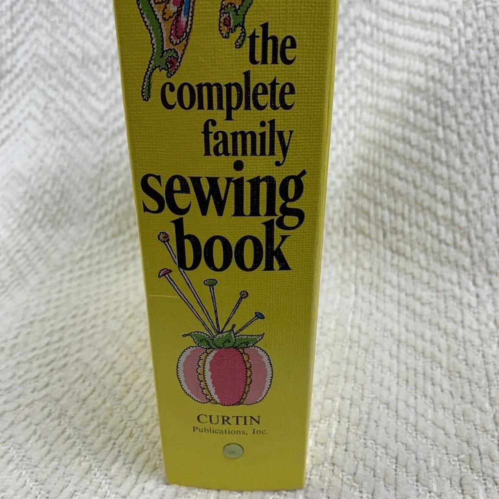 The Complete Family Sewing Book, Binder Style 1970s Beautiful Clear Instructions